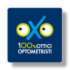 logo optometrista OXO